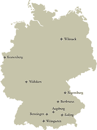 Bản đồ: Php Lạ Thnh Thể Nước Đức