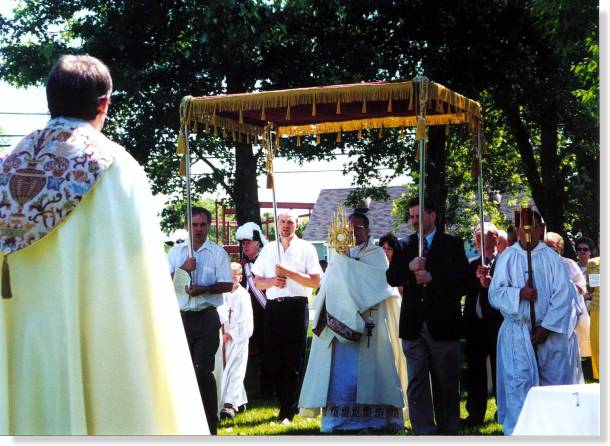 Processional Candles Definition