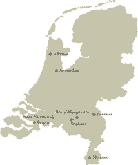 Mapa: Milagro Eucarístico de Holanda