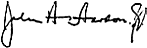 Fr. Hardon's Signature